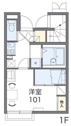 レオパレスのぼり川の物件間取画像